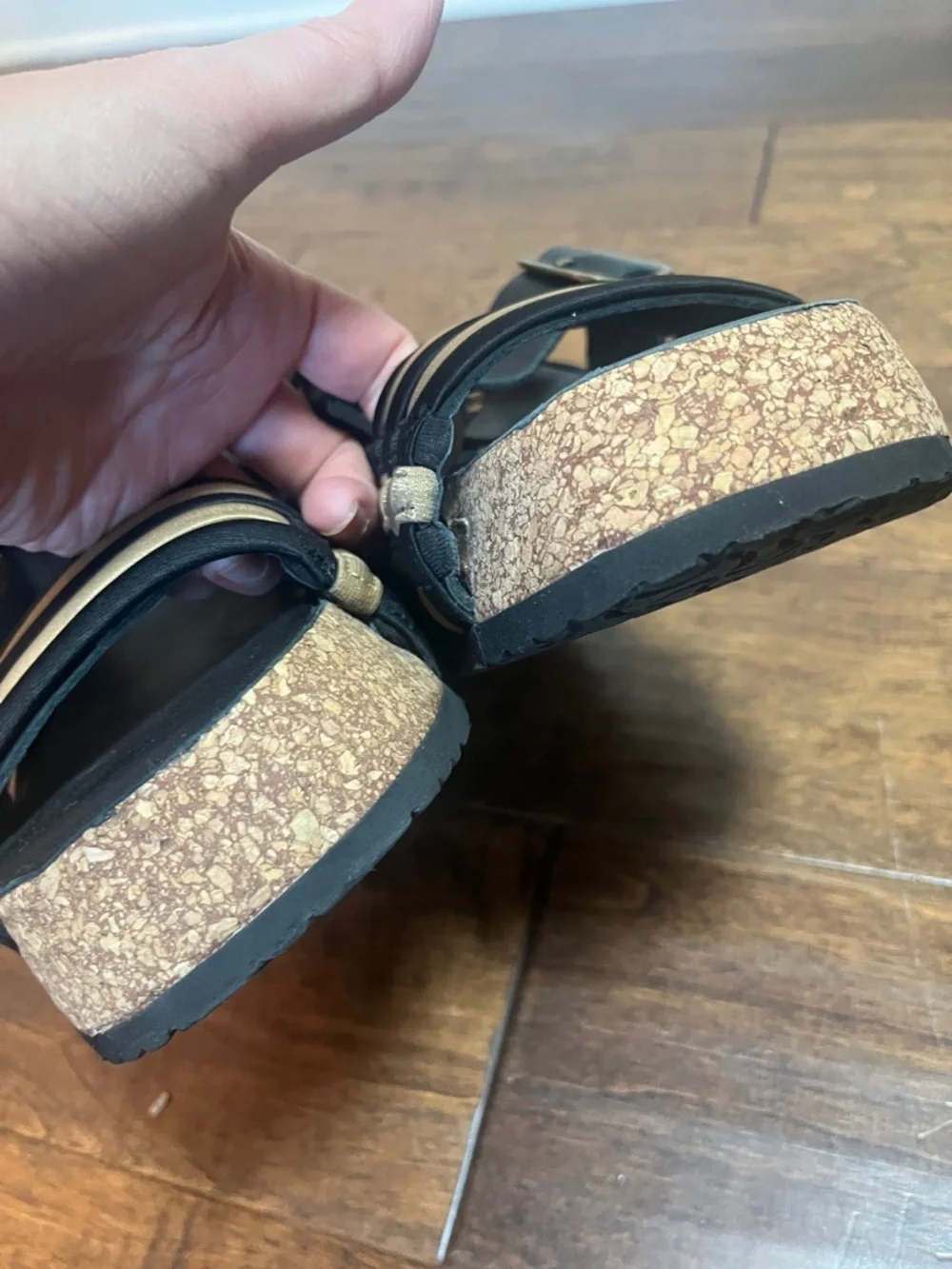 Free People Adventure Awaits Footbed platform sandals, size 36 EU/5.5 US